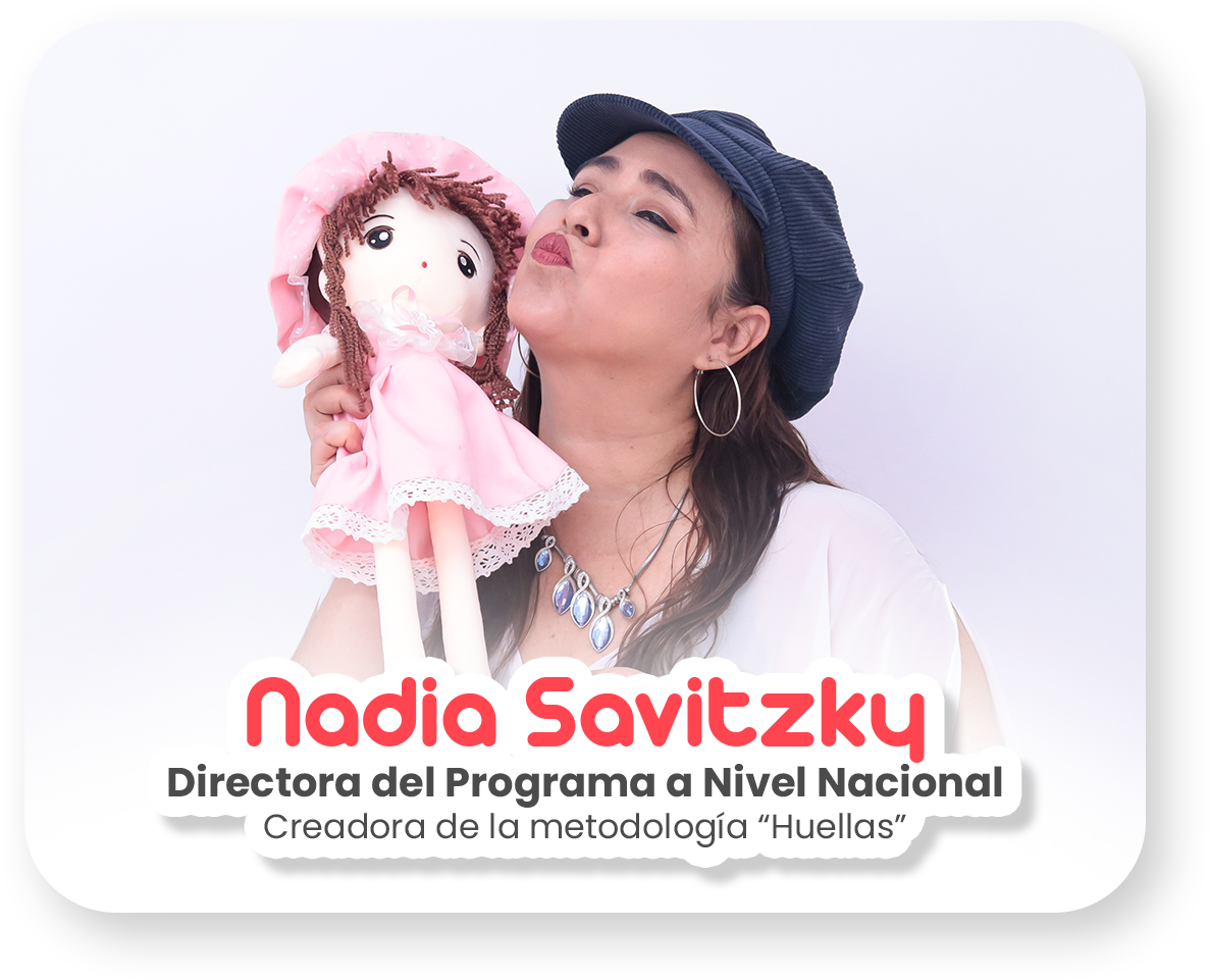 Nadia Savitzky, directora nacional de Ítaca Kids y creadora de la metodología Huellas